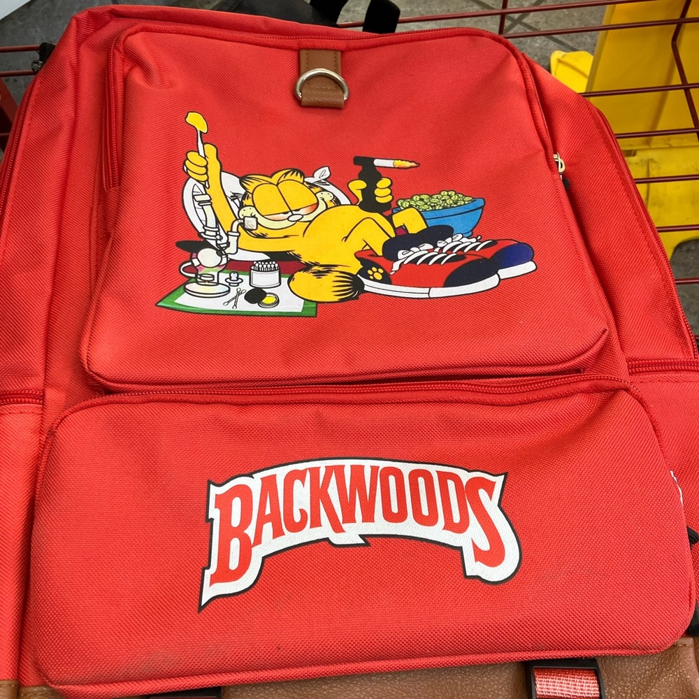 Backwoods Red Cartoon Backpack